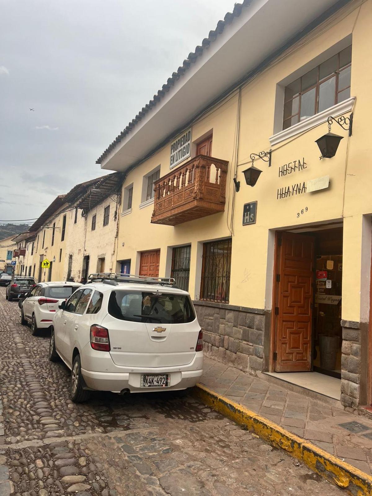 Hostal Huayna House Go Cuzco Zewnętrze zdjęcie